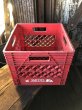 画像1: Vintage USA  DAIRY FOODS Heavy Duty Plastic Milk Crate SMITH'S (C)  (1)