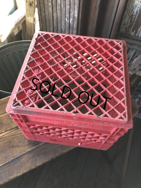 画像8: Vintage USA  DAIRY FOODS Heavy Duty Plastic Milk Crate SMITH'S (C)  (8)