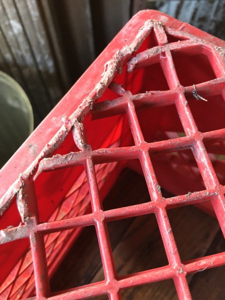 画像9: Vintage USA  DAIRY FOODS Heavy Duty Plastic Milk Crate SMITH'S (C)  (9)