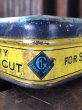 画像10: Early 1900s Antique GAIL & AX NAVY Tobacco Tin Can (A085)  (10)