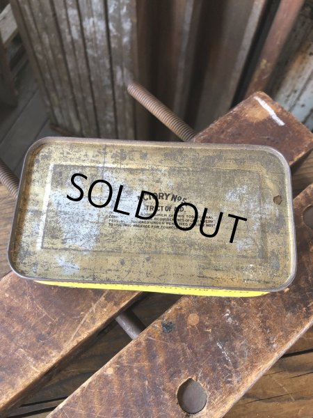 画像7: Early 1900s Antique GAIL & AX NAVY Tobacco Tin Can (A085)  (7)