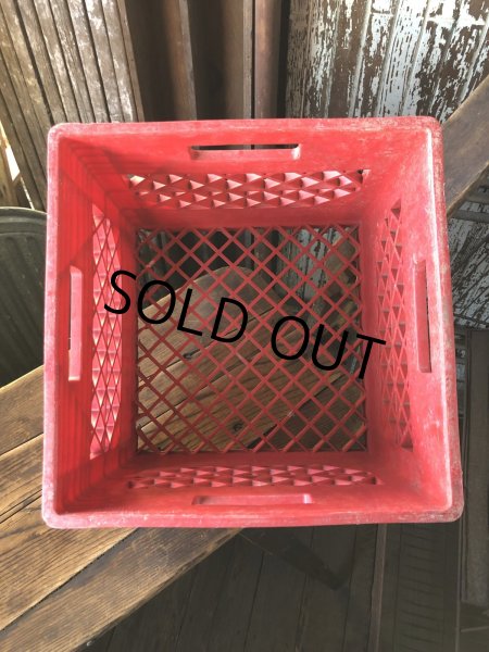 画像7: Vintage USA  DAIRY FOODS Heavy Duty Plastic Milk Crate SMITH'S (C)  (7)