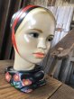 画像1: Vintage Mid-Century Marwal Chalkware Head Bust Statue (A087)  (1)