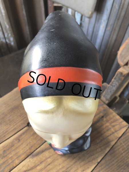 画像8: Vintage Mid-Century Marwal Chalkware Head Bust Statue (A087)  (8)