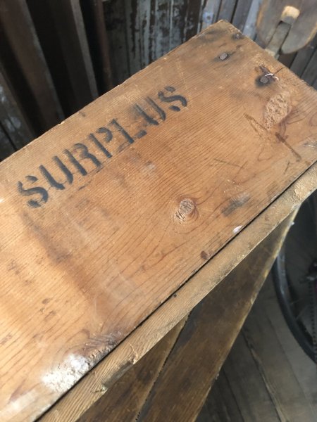 画像10: Vintage USA  Advertising Wood Box IHC SUBPLUS BOX 56 (A096)  (10)