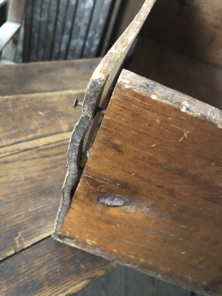 画像5: Vintage USA  Advertising Wood Box Crispo Biscuits(A093)  (5)