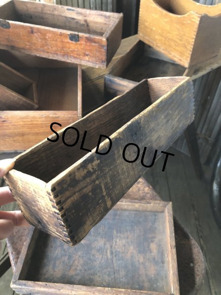 画像1: Vintage USA  Wood Box (A103)  (1)