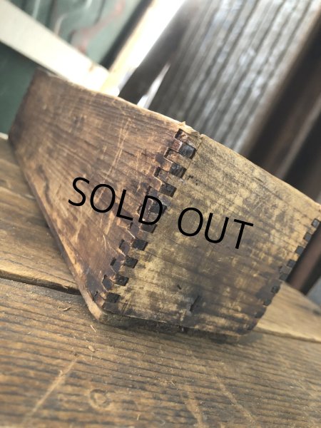 画像8: Vintage USA  Wood Box (A103)  (8)