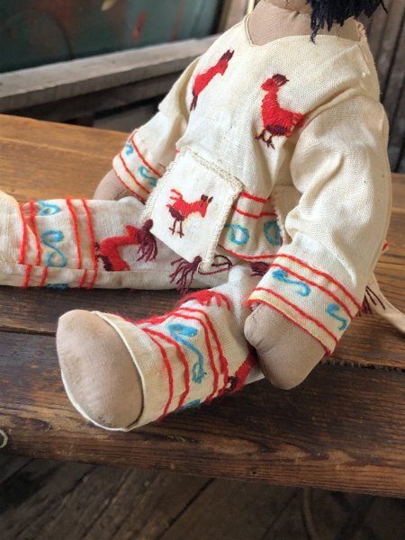 画像17: Vintage Native American Handmade Indian Doll (A105)  (17)