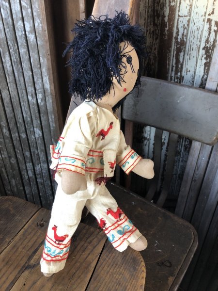 画像13: Vintage Native American Handmade Indian Doll (A105)  (13)