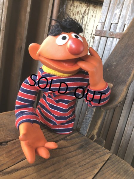画像5: 70s Vintage Sesame Street Ernie Hand Puppet (A107)  (5)