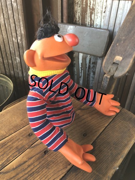 画像4: 70s Vintage Sesame Street Ernie Hand Puppet (A107)  (4)