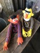 画像3: 70s Vintage Sesame Street Hand Puppet Doll Ernie Bert Large Version (A106)  (3)