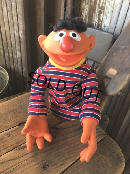 画像1: 70s Vintage Sesame Street Ernie Hand Puppet (A107)  (1)