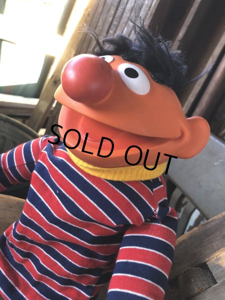 画像7: 70s Vintage Sesame Street Ernie Hand Puppet (A107)  (7)
