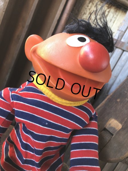 画像9: 70s Vintage Sesame Street Ernie Hand Puppet (A107)  (9)