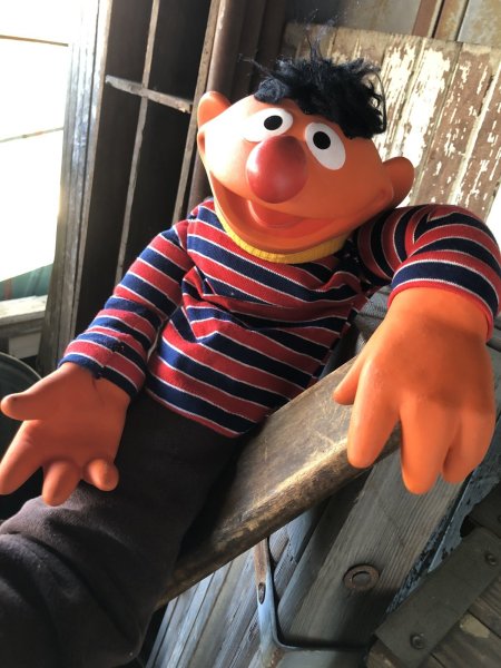 画像11: 70s Vintage Sesame Street Ernie Hand Puppet (A107)  (11)