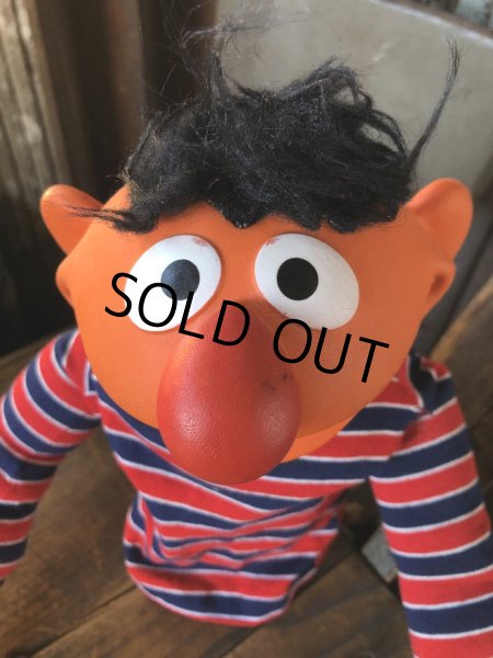 画像8: 70s Vintage Sesame Street Ernie Hand Puppet (A107)  (8)