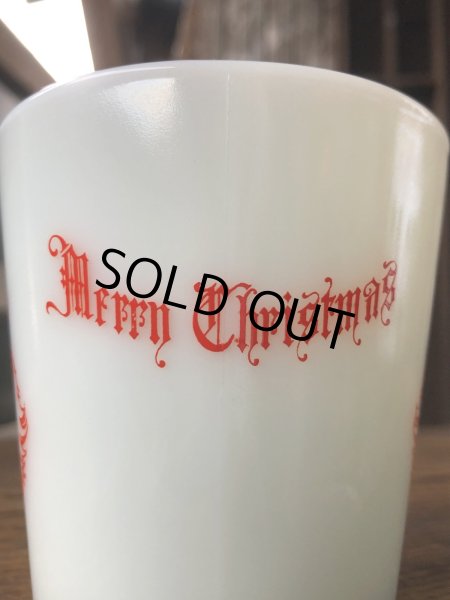 画像11: 70s Vintage Corning PYREX Merry Christmas Santa Claus Mug (A108) (11)