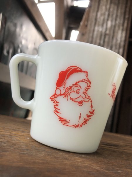 画像6: 70s Vintage Corning PYREX Merry Christmas Santa Claus Mug (A018) (6)