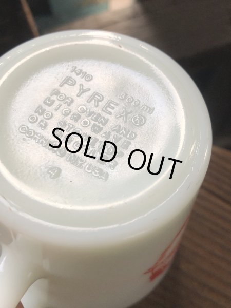 画像3: 70s Vintage Corning PYREX Merry Christmas Santa Claus Mug (A108) (3)