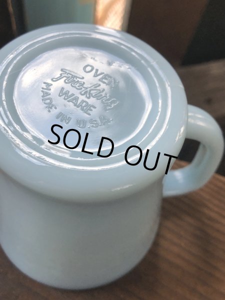 画像9: 50s Vintage Fire-King Turquoise Blue (A118) (9)