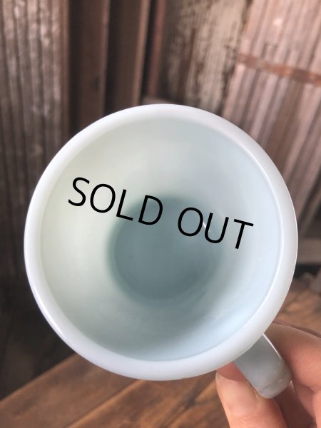 画像2: 50s Vintage Fire-King Turquoise Blue (A118) (2)