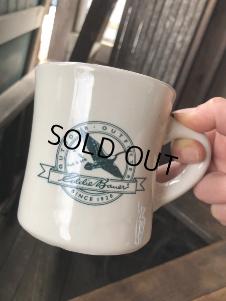 画像1: Vintage Heavy Ceramic Mug Eddie Bauer (A113) (1)