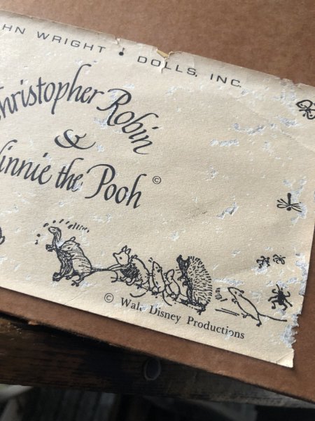 画像44: 80s R John Wright Christopher Robin and Winnie the Pooh limited edition Doll Set (A119)  (44)