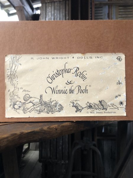 画像42: 80s R John Wright Christopher Robin and Winnie the Pooh limited edition Doll Set (A119)  (42)