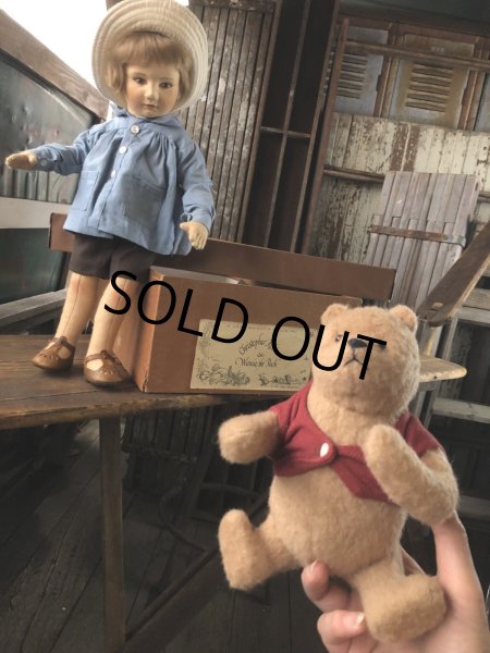 画像1: 80s R John Wright Christopher Robin and Winnie the Pooh limited edition Doll Set (A119)  (1)