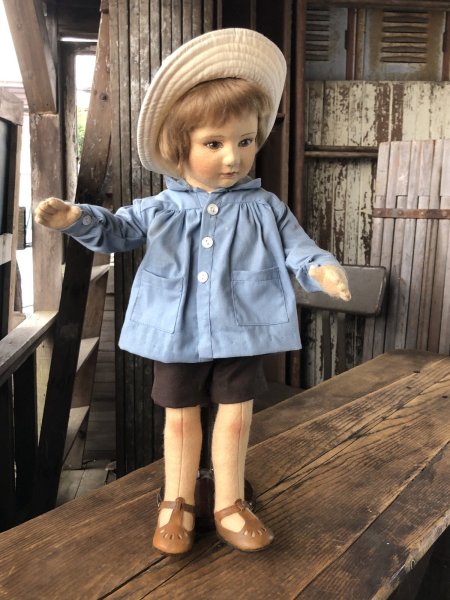 画像19: 80s R John Wright Christopher Robin and Winnie the Pooh limited edition Doll Set (A119)  (19)