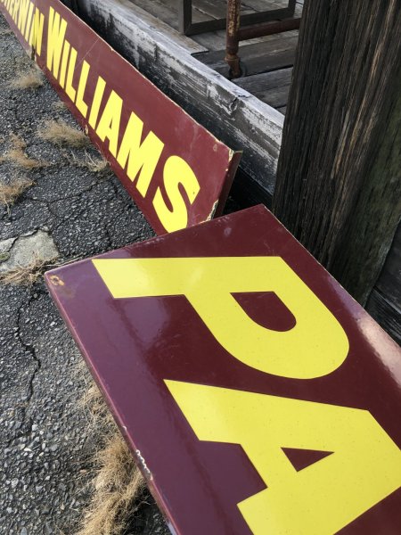 画像15: Vintage Advertising Sherwin Williams Paint Store Display Metal Sign Huge 488cm (A120)  (15)