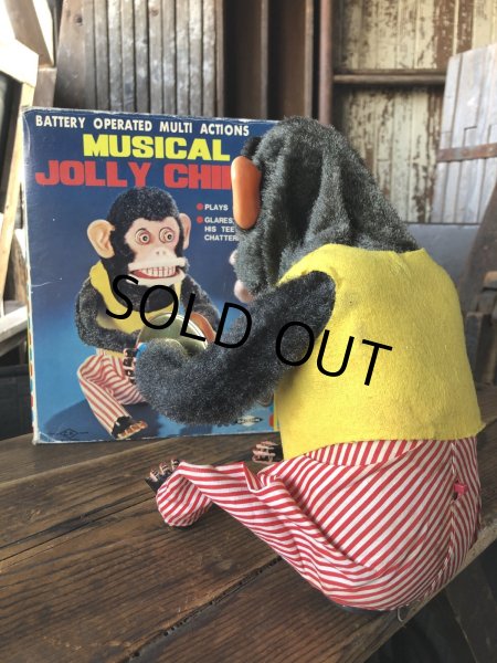 画像3: Vintage Musical Jolly Chimp Cymbal Monkey Daishin Japan w/box Works! (A121) (3)