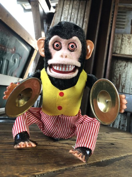 画像16: Vintage Musical Jolly Chimp Cymbal Monkey Daishin Japan w/box Works! (A121) (16)