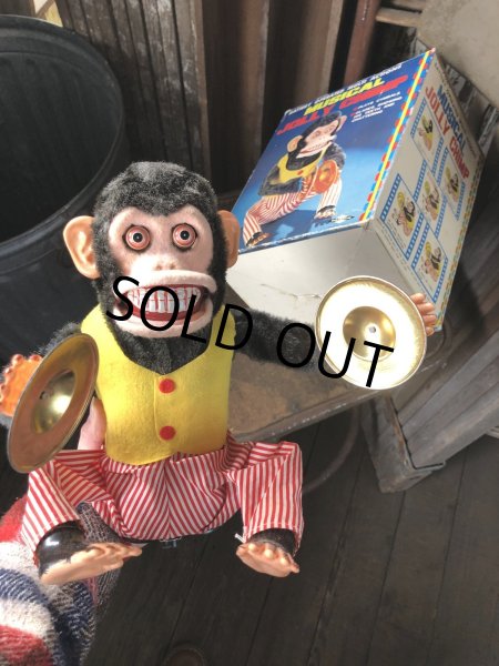画像4: Vintage Musical Jolly Chimp Cymbal Monkey Daishin Japan w/box Works! (A121) (4)