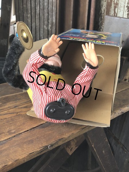 画像9: Vintage Musical Jolly Chimp Cymbal Monkey Daishin Japan w/box Works! (A121) (9)