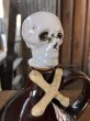 画像17: 50s Vintage SKULL " LAY OFF " Poison Decanter Bottle (A122) (17)
