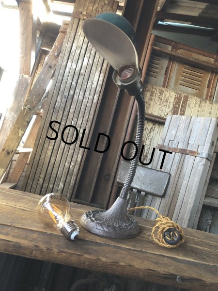 画像4: Vintage Underwater Laboratories Gooseneck Desk Lamp (A125) (4)