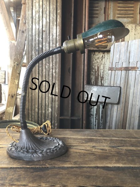 画像22: Vintage Underwater Laboratories Gooseneck Desk Lamp (A125) (22)