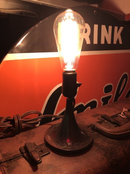 画像2: Vintage FALCON MFG CO Metal Desk Lamp (A127) (2)