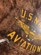 画像11: Vintage WW2 US NAVAL AVIATION Samsonite Military Suitcase Trunk (A129)  (11)
