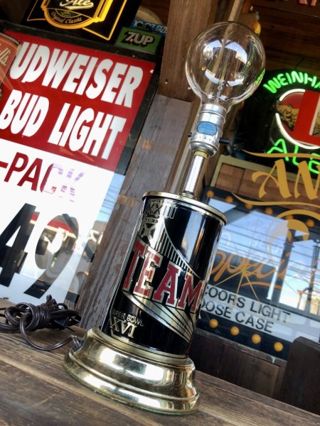 画像2: 90s Vintage The 49ers Super Bowl Champion Lamp (A121)  (2)