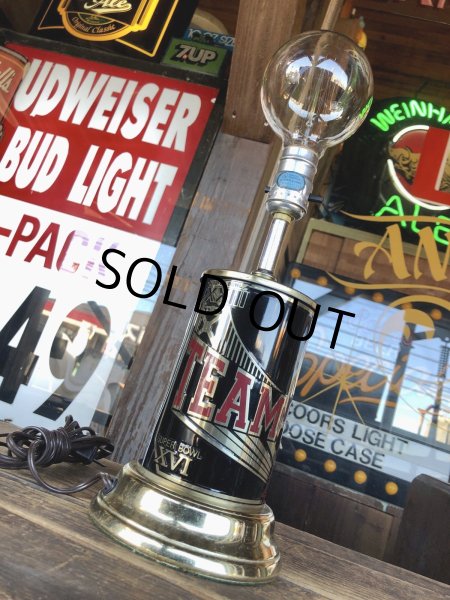 画像2: 90s Vintage The 49ers Super Bowl Champion Lamp (A121)  (2)
