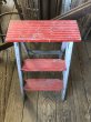 画像13: Vintage Wood Step Ladder (A132) (13)