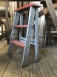 画像11: Vintage Wood Step Ladder (A132) (11)
