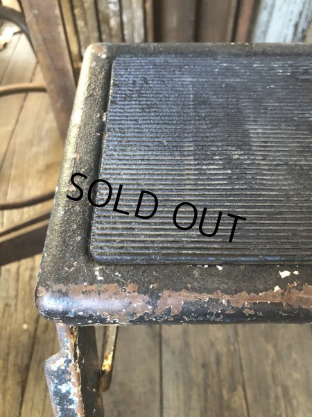 画像7: Vintage Metal Step Ladder (A133) (7)