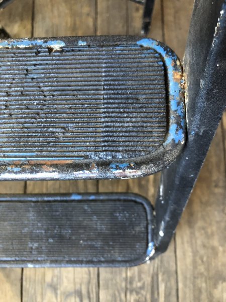 画像8: Vintage Metal Step Ladder (A133) (8)