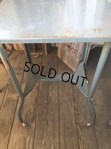 画像11: Vintage U.S.A Industrial Typewriter Tables on Casters (A134) (11)