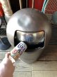 画像17: Vintage UNITED Pennsylvania Industrial Dome Top Torpedo Trash Can (A135) (17)